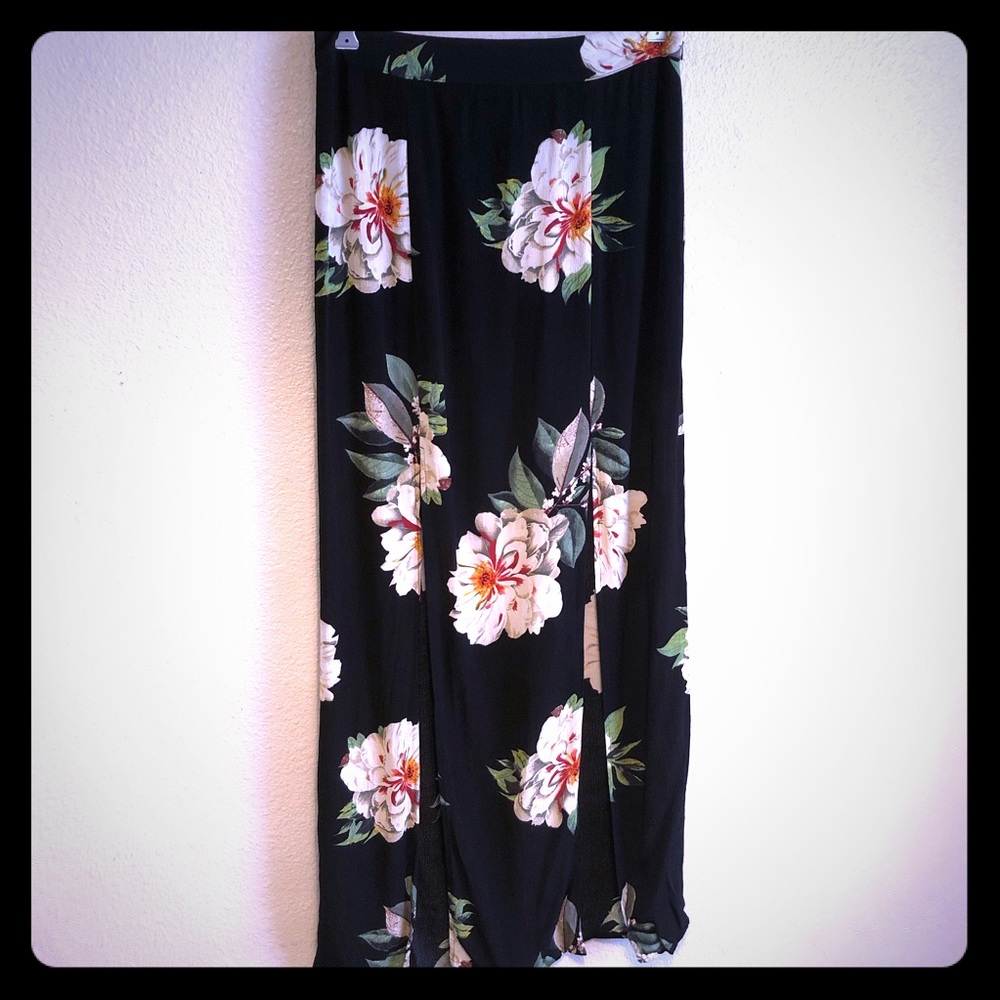 Topshop Floral Maxi